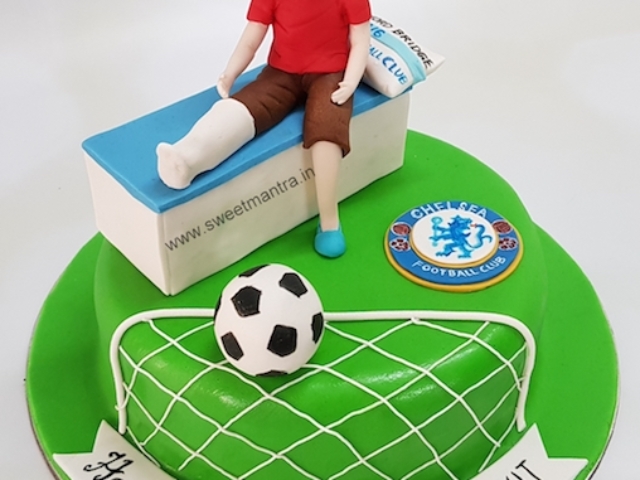 Cake for Football player