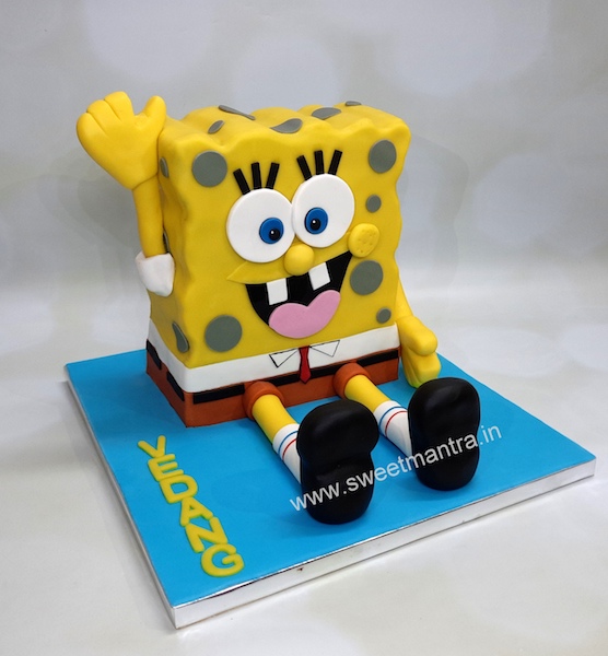 Spongebob shaped cake