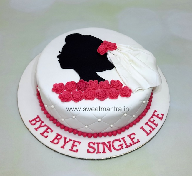 Bride to be cake in Pune