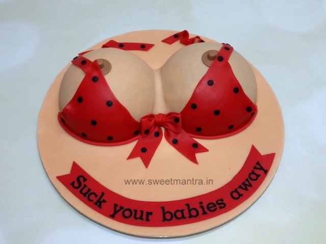 Naughty boobs cake