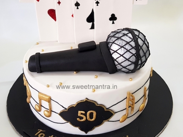 50th birthday custom cake