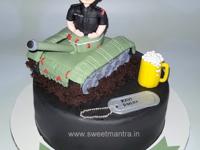 Army Man cake