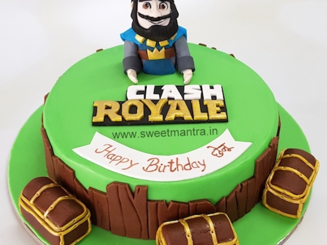 Clash Royale cake