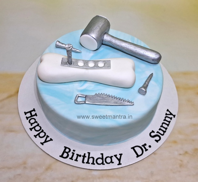 Ortho doctor cake