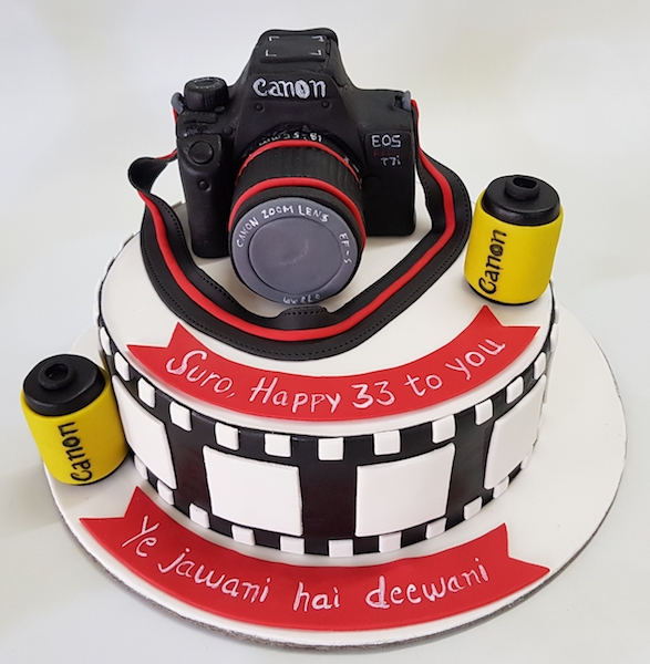 Photography cake