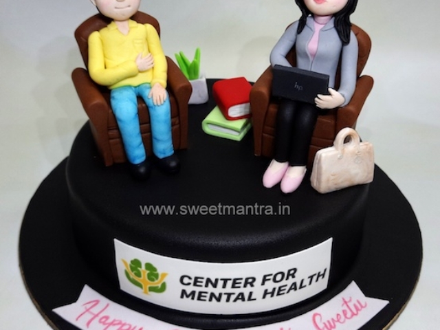 Psychiatrist cake