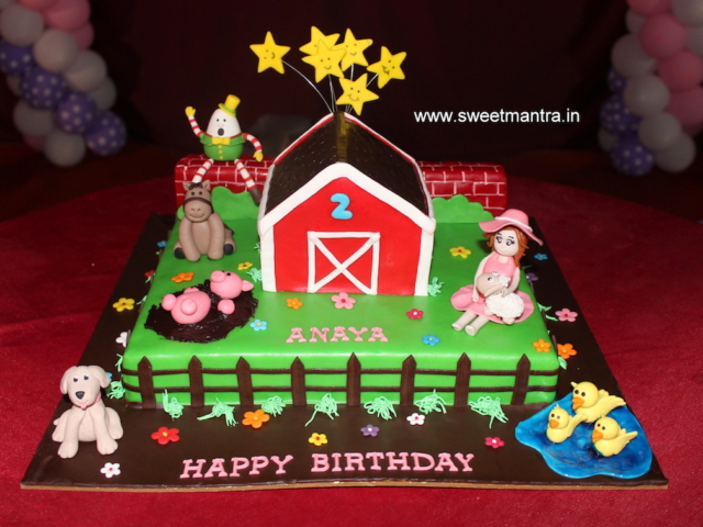 Nursery Rhymes cake for kids birthday