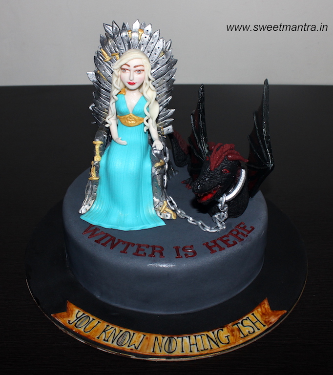 Game of thrones dragon cake