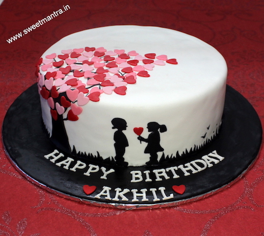 Birthday cake for husband