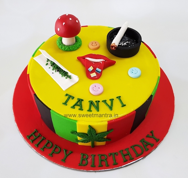 Weed and Joint cake
