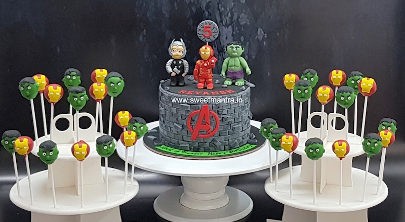 Avengers Dessert table