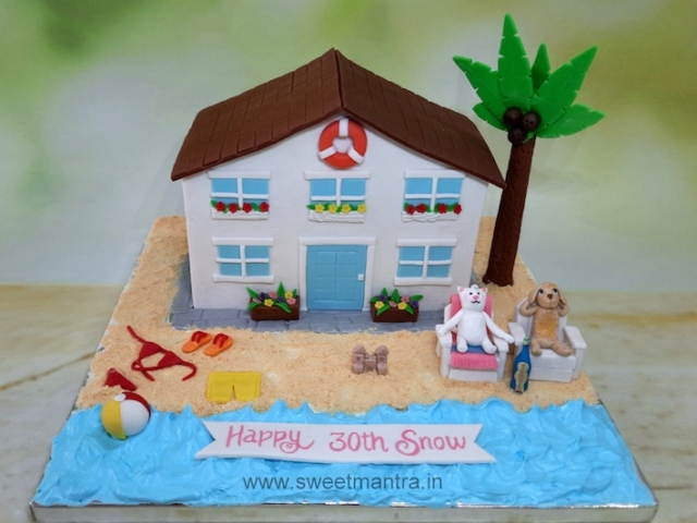 Beach House cake