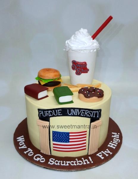 Farewell USA cake