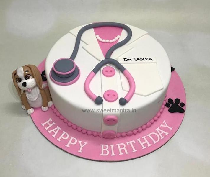Birthday cake for a vet doctor