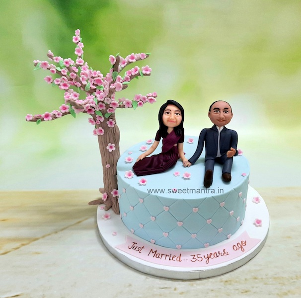 Cake for Parents Anniversary