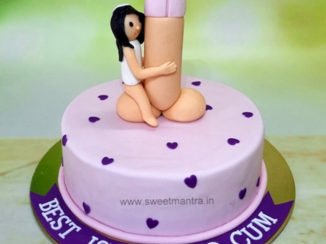 Naughty cake for bride