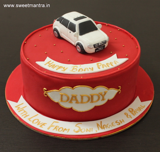 Car cake for Dad