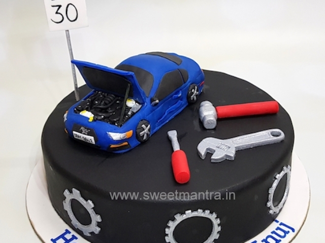 Automobile engineer cake