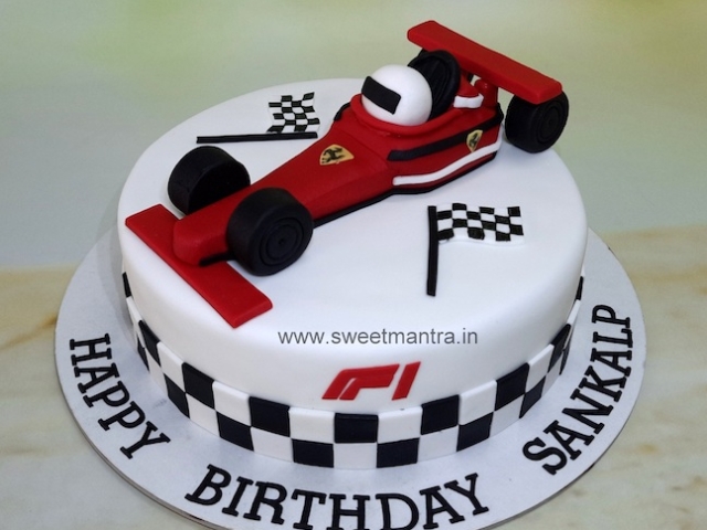 Ferrari F1 cake