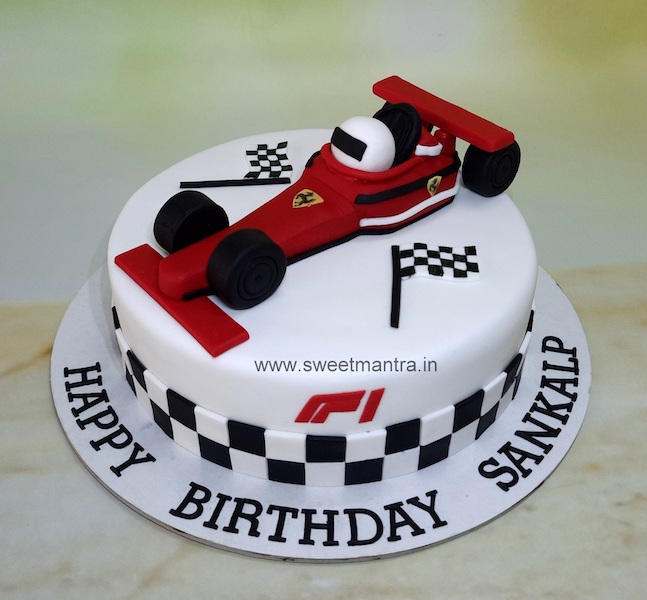 Ferrari F1 cake