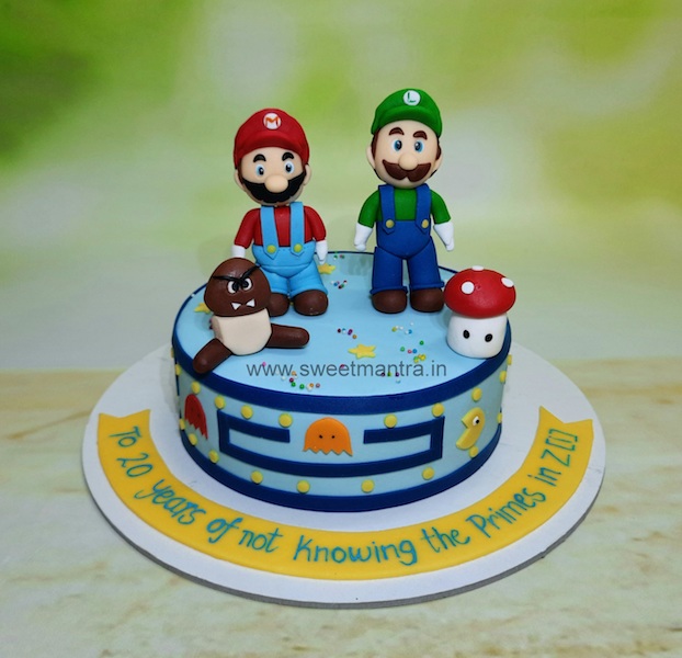 Super Mario Birthday cake