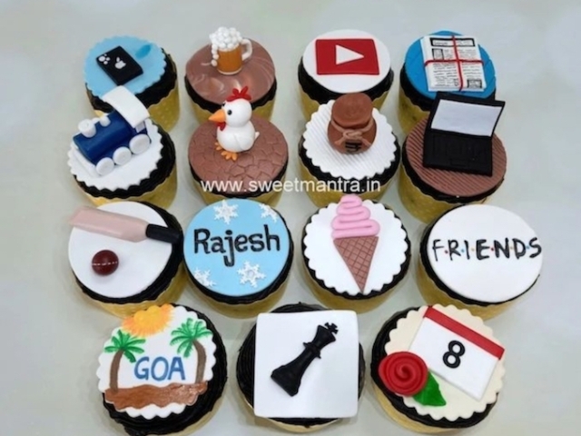 Cupcakes for boyfriend