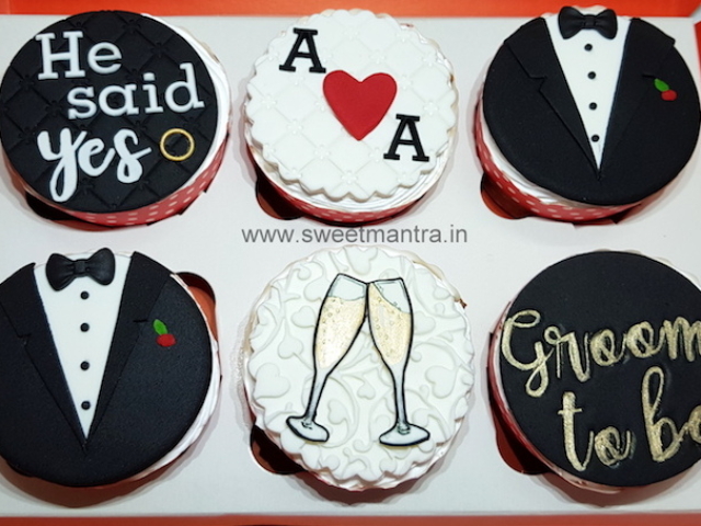 Groom to be cupcakes