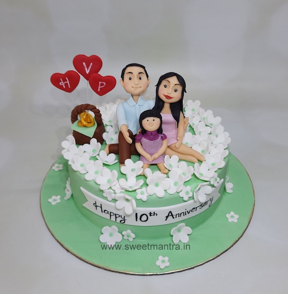 10th Anniversary cake