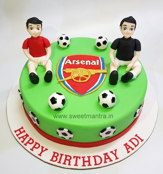 Arsenal Football cake