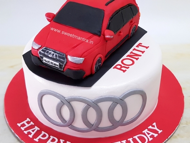 Audi lover cake