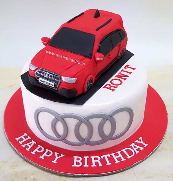 Audi lover cake