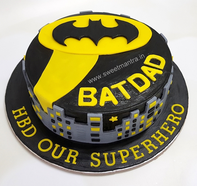 Batman cake for Dad