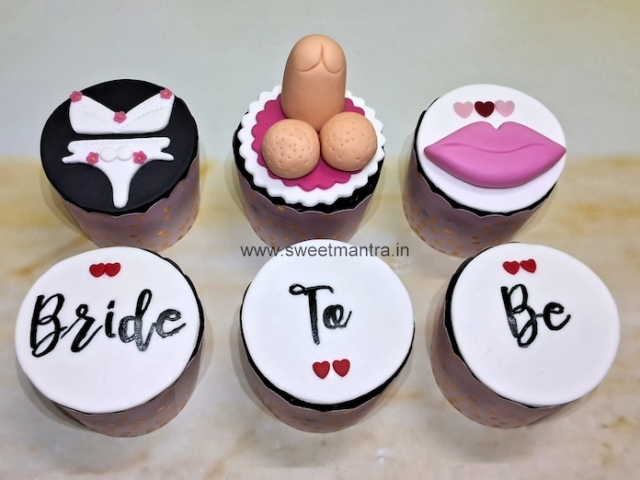 Bride to be cupcakes