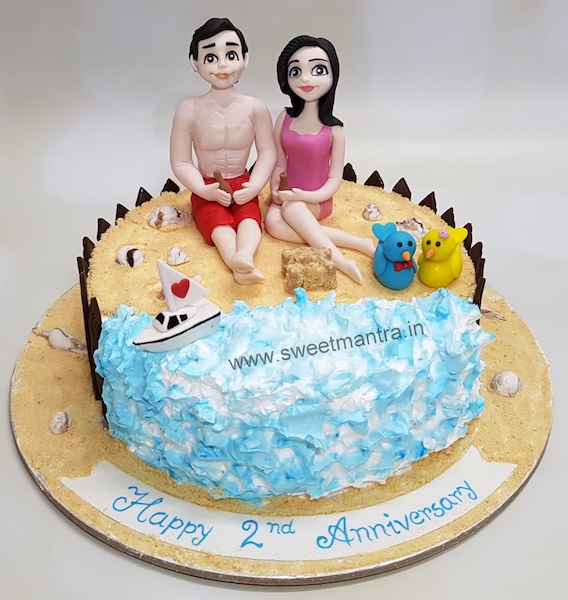 Couple Anniversary cake