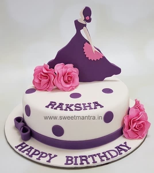 Dancer birthday cake