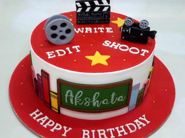 Film maker cake