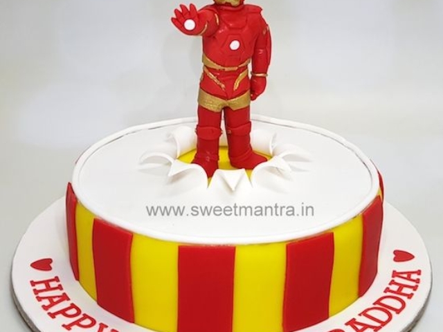 Iron man cake for wife