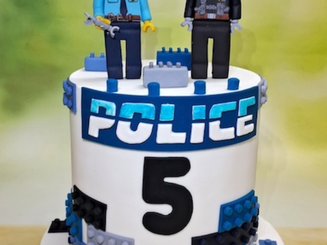 Lego Police cake
