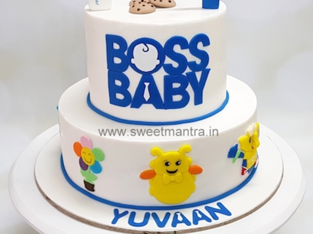 Boss Baby tier cake