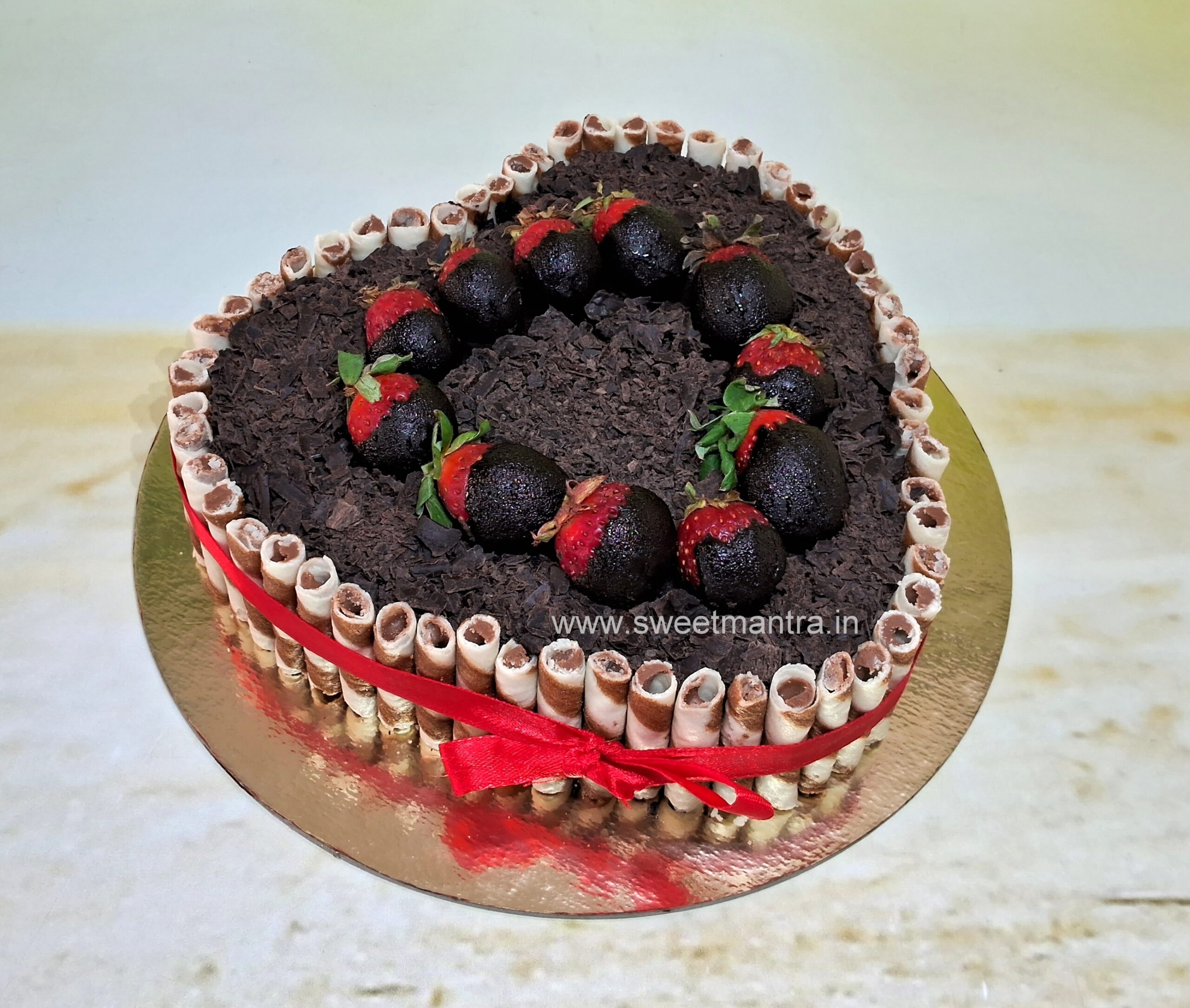 Chocolate Strawberry cake