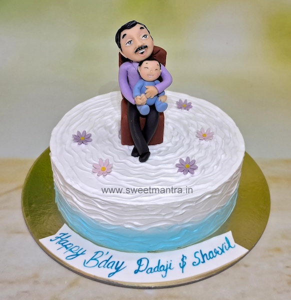 Dada Pota Birthday cake