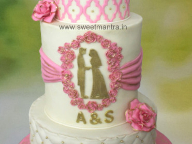 Designer Engagement cake
