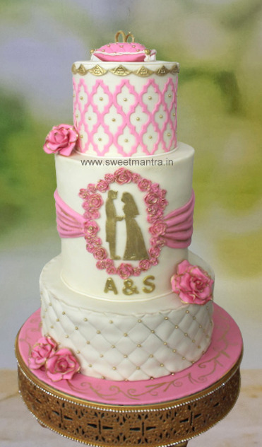 Designer Engagement cake