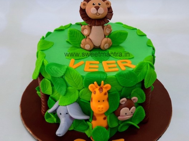 Green Jungle cake