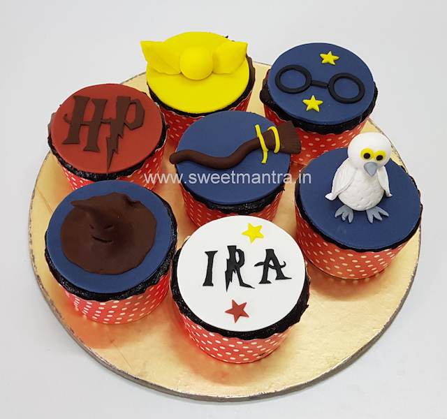Harry Potter theme cupcakes
