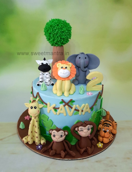 Jungle Monkey cake