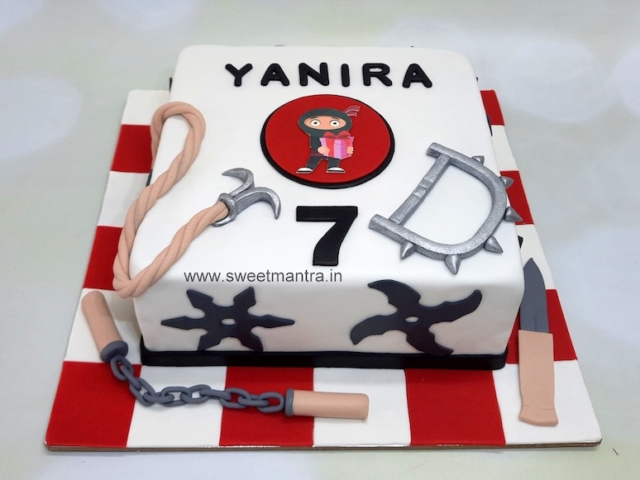 Ninja Warrior cake