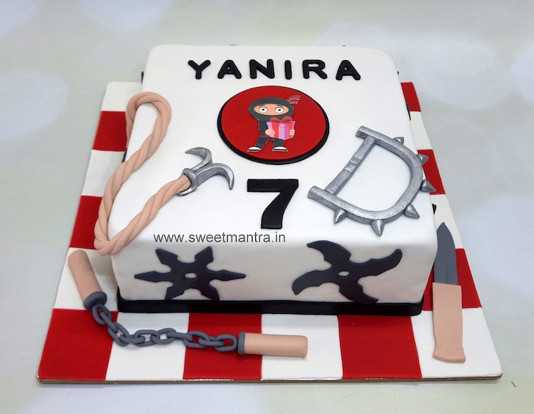 Ninja Warrior cake