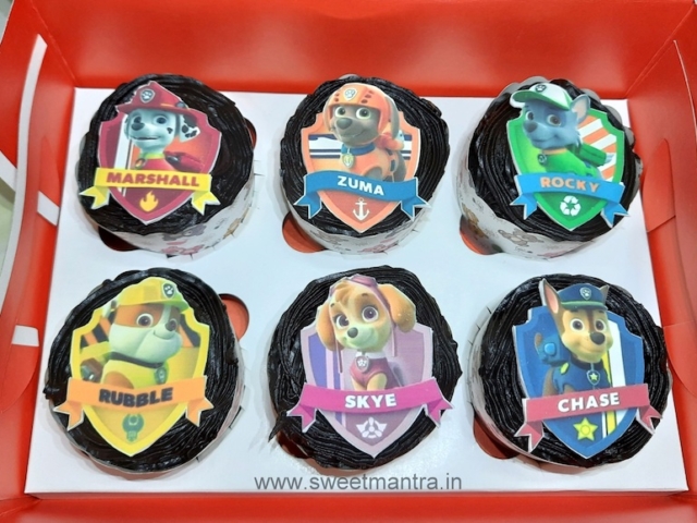 Paw Patrol cupcakes