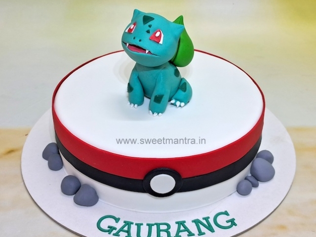 Bulbasaur cake
